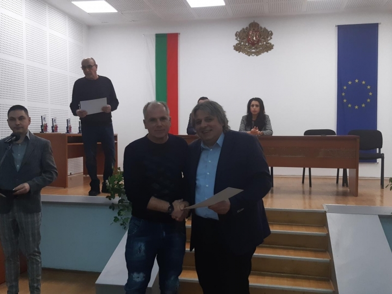 Стефан Петков е спортист номер 1 на Община Свищов за 2021 година 