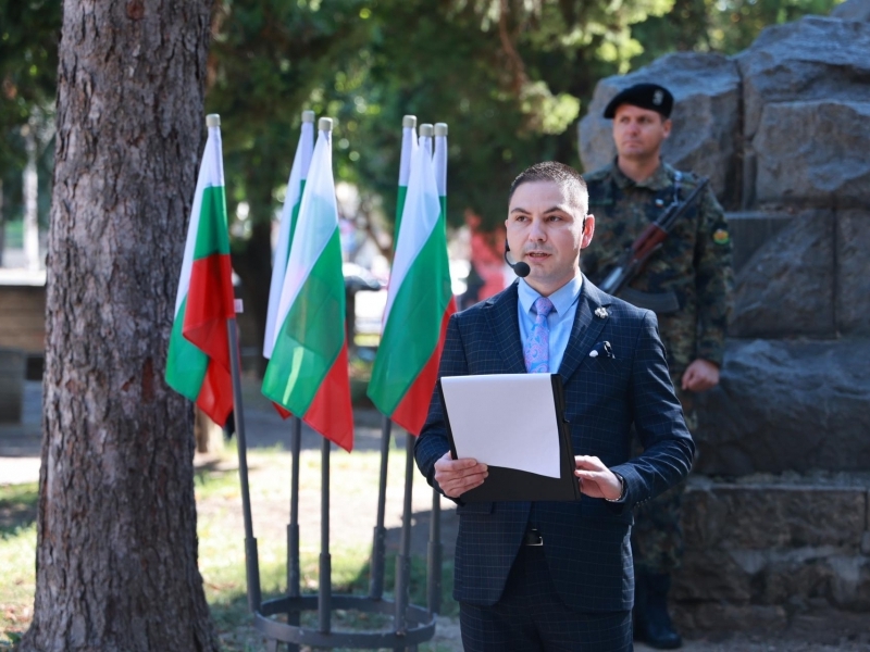 Независимостта на българския народ бе отбелязана днес в Свищов 
