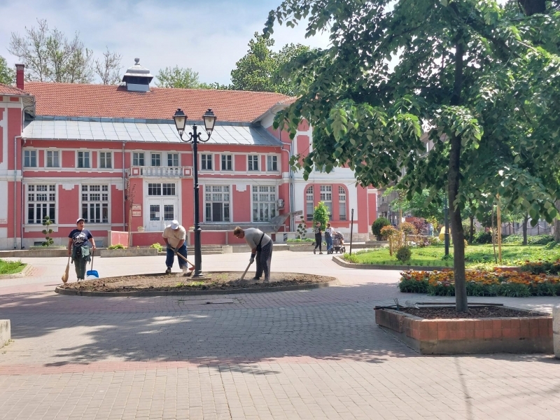 С 25 хиляди стръка пролетни цветя ще се разкраси градската среда в Свищов  