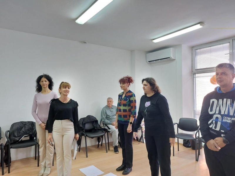 ЦСРИ - Свищов поднесе специален поздрав на възрастните хора в ДСХ "Мария Луиза"