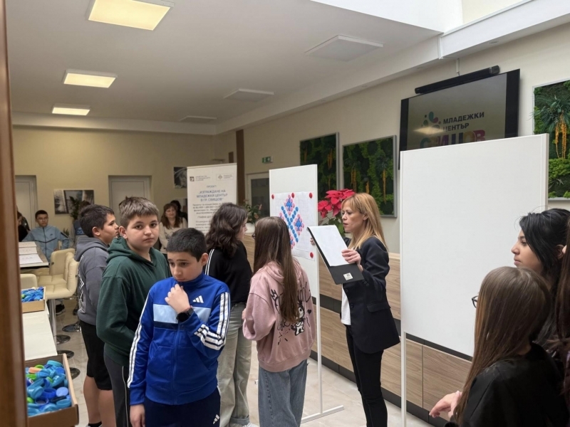 Съвместна инициатива на Младежки център – Свищов подчерта значението на опазването на околната среда 