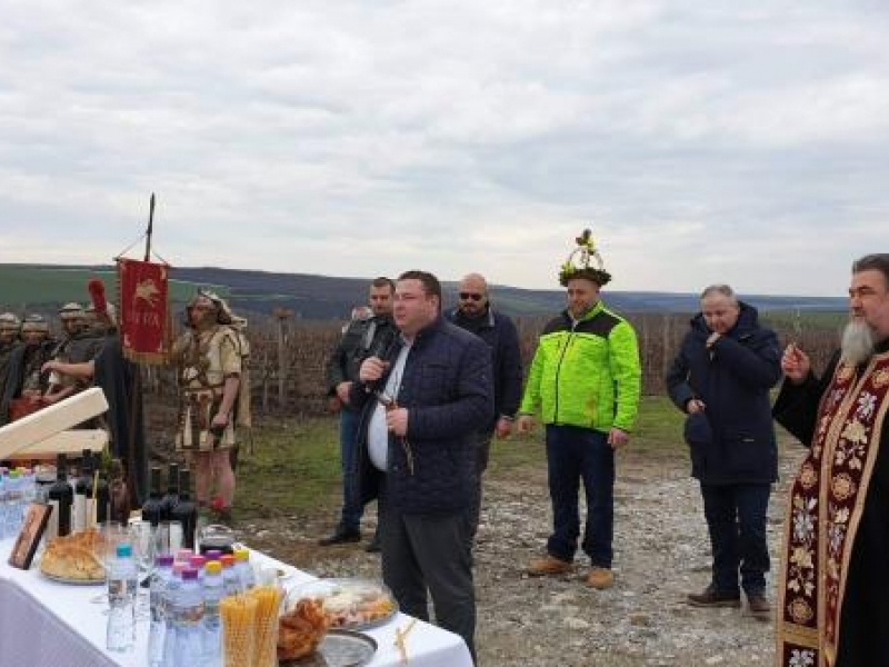 Водосвет за здраве и плодородие бе отслужен край Свищов за Трифон Зарезан