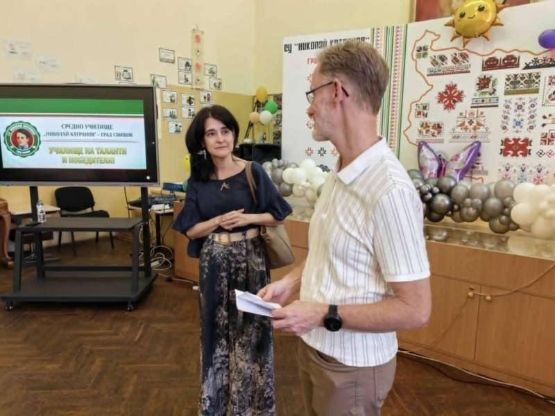 За поредна година СУ „Николай Катранов“ посрещна гости от Америка 
