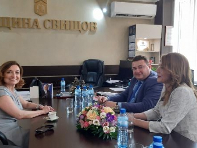Посланикът на Италия Н.Пр. Джузепина Дзара посети Свищов