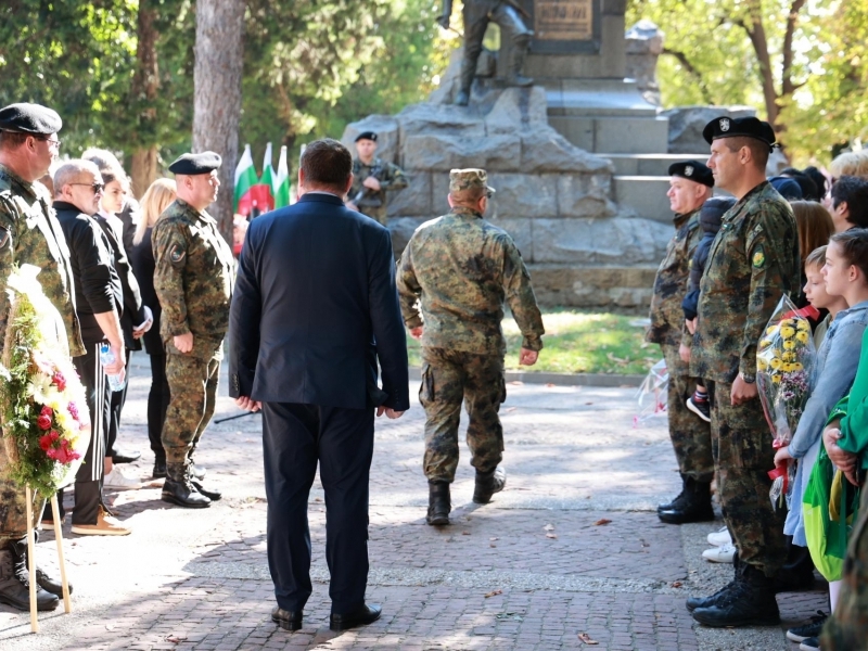 Независимостта на българския народ бе отбелязана днес в Свищов 