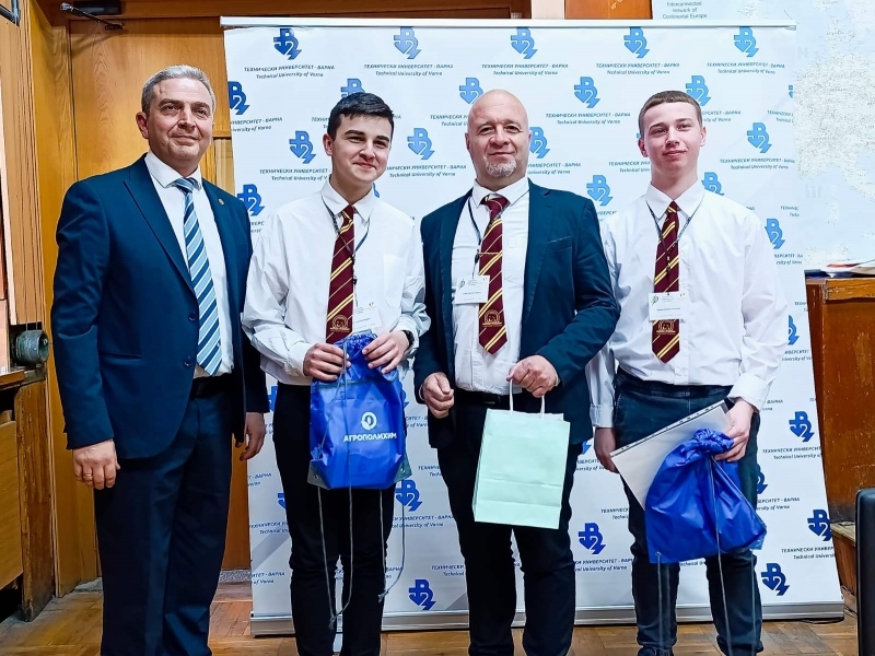 Ученици от Свищов с престижни отличия от национално състезание 