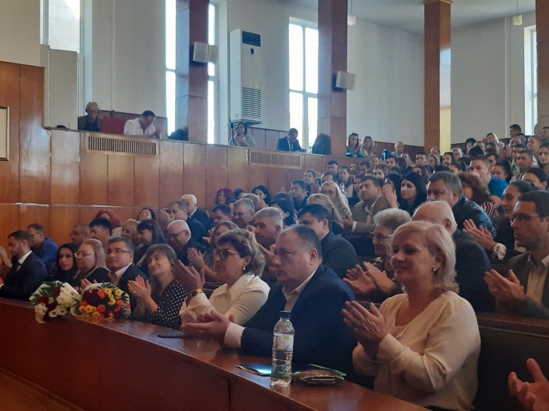 Стопанска академия „Димитър А. Ценов” – Свищов тържествено откри новата академична учебна година 
