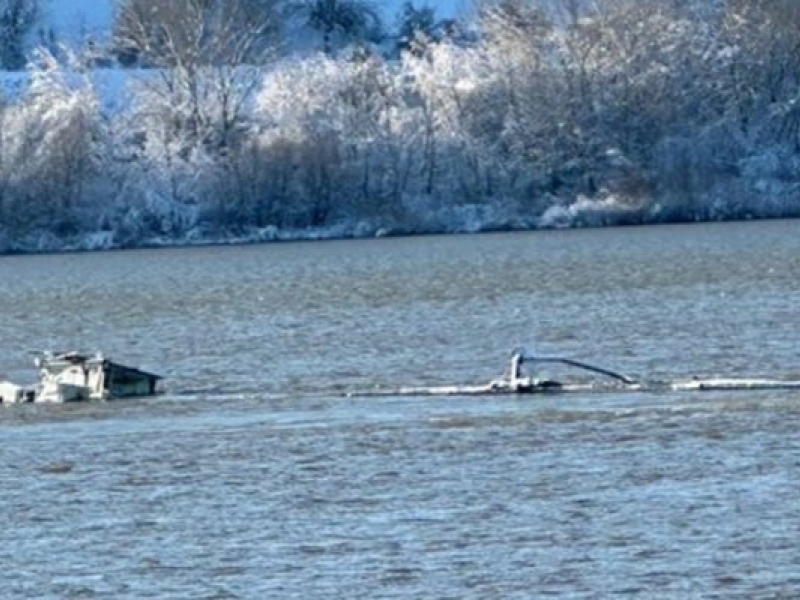 Няма отклонения от нормите за водите на река Дунав, сочат експресните анализи след сигнала за потъналия румънски кораб 