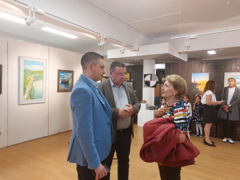 В ХГ "Николай Павлович" бе открита 48-та традиционна изложба на свищовските художници 