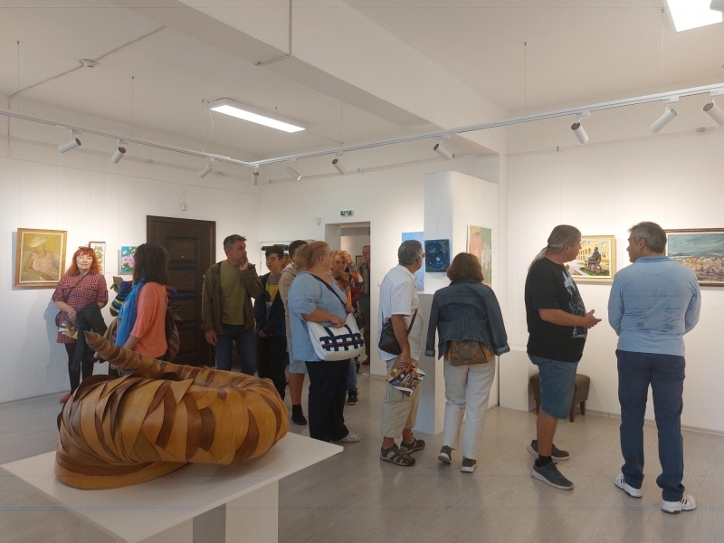 В ХГ "Николай Павлович" бе открита 48-та традиционна изложба на свищовските художници 