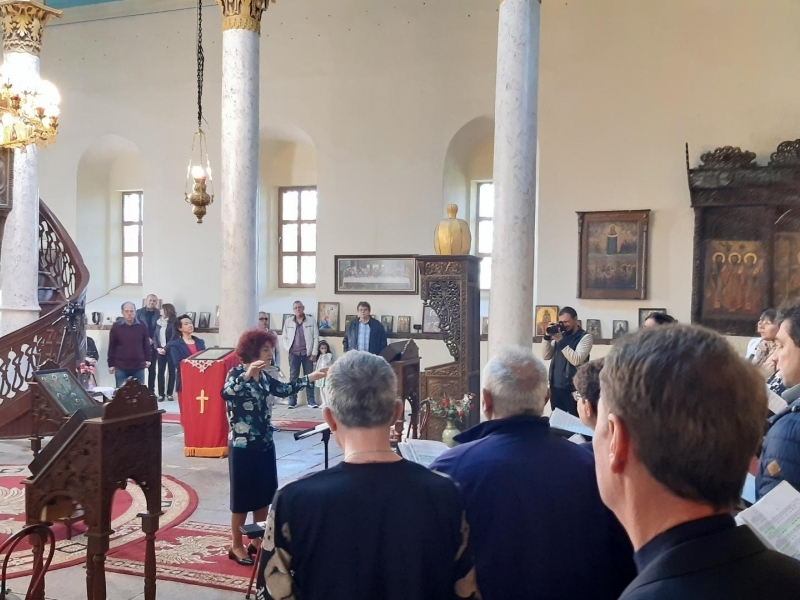С Великденски концерт Първи български хор „Янко Мустаков“ поздрави жителите на Свищов 