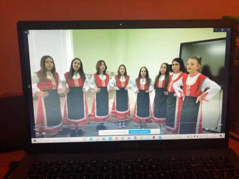 СУ „Николай Катранов“ бе домакин на международна онлайн среща по проект „Да споделим нашето културно наследство“